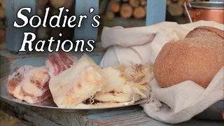 18th Century Soldier's Rations - Cooking Series at Jas Townsend and Son S1E1