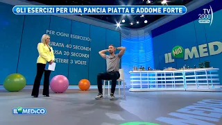 Il Mio Medico (Tv2000) - Esercizi per una pancia piatta e addome forte