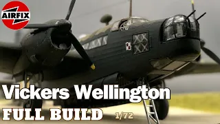 I build the Vickers Wellington Mk.II by Airfix in 1/72 what a fantastic kit