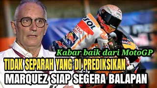 Tidak Separah Yang Di Prediksikan, Marc Marquez siap Balapan😉