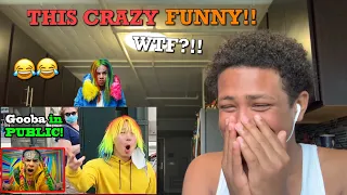 QPark “TEKASHI 6IX9INE (69) GOOBA, YAYA, BEBE, GUMMO, FEFE | DANCE IN PUBLIC!! REACTION!!!