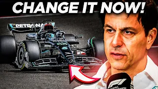 Mercedes in HUGE TROUBLE with W14!