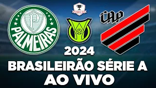 PALMEIRAS x ATHLETICO-PR AO VIVO | BRASILEIRÃO SÉRIE A 2024 | 6ª RODADA | NARRAÇÃO