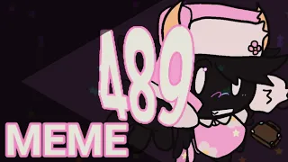 489 MEME || Filler lmao || TBOI Oc 🩷🖤 || Flipaclip