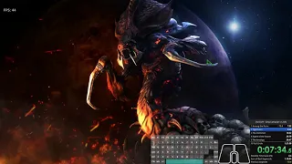 Starcraft Zerg Campaign Speedrun [1:19:51] former WR