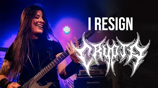 CRYPTA: I Resign (Live in São Paulo, BRA  - 2022) Jéssica di Falchi