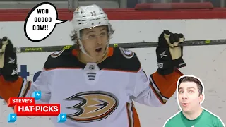 NHL Plays Of The Week: WHAT MADE TREVOR ZEGRAS MAKE THIS FACE!? | Steve's Hat-Picks