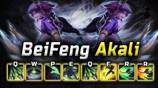 [ Bei Feng ] Akali Montage - Unstoppbale BTW