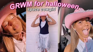 GRWM for halloween 2021 (space cowgirl)