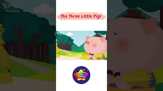 The Three Little Pigs - Fairy tale - English Stories (Reading Books) #shorts