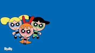 The Powerpuff Girls FlipaClip Series Textless Title Card (Early Seasons 1)