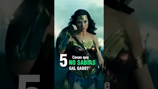 5 cosas que no sabías de Gal Gadot la mujer Maravilla