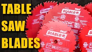 Choosing the Best Table Saw Blades: Woodworking for Beginners #30