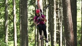 Mobility International USA's WILD program at the Spencer Butte Challenge Course