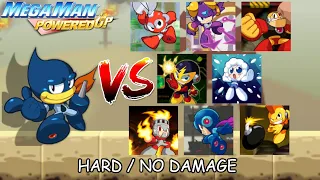 Mega Man Powered Up: All Bosses as OILMAN (Hard/No Damage)