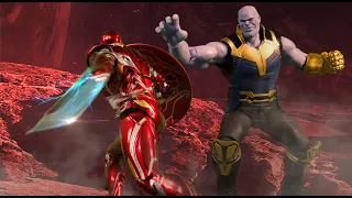 stop motion Avengers ironman vs thanos