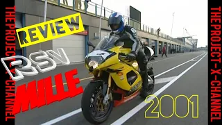 2001 APRILIA RSV MILLE R REVIEW ASSEN WSBK