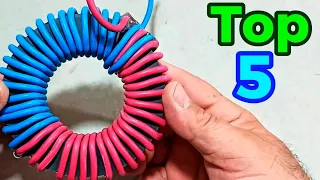 Free Energy Generator TOP 5 //Practical invention - how to do it//New generator experiments