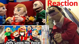 SML Movie: Jeffy Loses His Voice Reaction (Puppet Reaction)