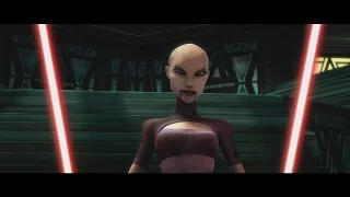 Star Wars: The Clone Wars - Anakin Skywalker & Obi Wan Kenobi vs. Ventress [1080p]