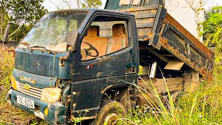 Dump Truck Restoration Project // P1 -  Restoration Of Extremely Old Dirty Diesel Engines