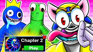 *TAJNĚ* jsem se VKRADL do RAINBOW FRIENDS Chapter 2!! (Před vydáním!!)