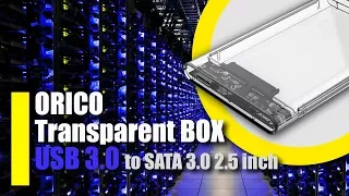 Обзор покупки: Крутой прозрачный карман ORICO 2139U3 USB 3.0 для HDD и SSD 2.5"