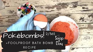 Catch a Pokémon in your tub! | +perfect bath bomb pro tips | Day 2/365