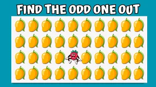 Find the ODD One Out | Emoji Quiz | Odd One Quiz