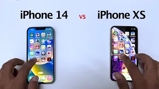 iPhone 14 vs iPhone XS - SPEED TEST