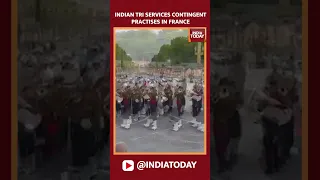 WATCH | Indian Tri Services Contingent Holds Practice Sessions In France Ahead Of Bastille Day