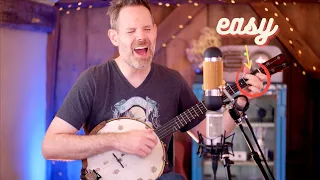 Easy C | Simple Chord Alternatives for Clawhammer Banjo