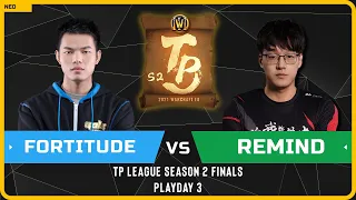 WC3 - [HU] Fortitude vs ReMinD [NE] - Playday 3 - TP League Season 2 Finals