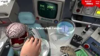 Surgeon Simulator 2013 - Brain transplant speedrun in 7.290 (former world record)