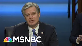 FBI Director Wray Views Capitol Riot As 'Domestic Terrorism' | MSNBC