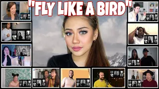 "FLY LIKE A BIRD" REACTION COMPILATION/ MORISSETTE AMON