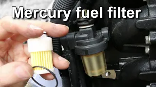 Mercury 60hp outboard fuel filter replacement