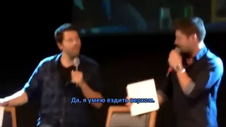 JIB2013: Панель Дженсена и Миши #2. [rus subs]