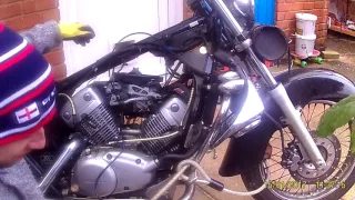 VT125 Honda Shadow 125 carburetor removal pt3