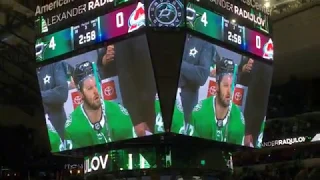 Dallas Stars Alexander Radulov Hat Trick Celebration 03.07.19