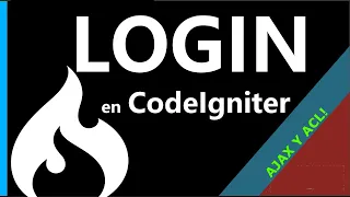 Login y Control de Acceso en CodeIgniter 🔥