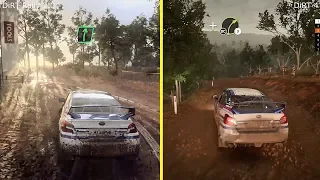 DiRT Rally 2.0 vs DiRT 4 Graphics Comparison