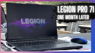 Legion Pro 7i 2023- One Month Later Review - Travel Laptop Perspective - POWERHOUSE