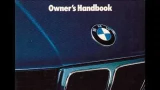 BMW E34 525i New Owners Manual Audiobook