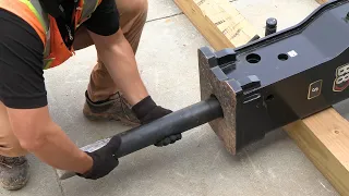Cat® Hydraulic Hammer Tool Change – B1 – B8