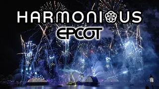 Harmonious Fireworks Full Show with Outro Italian Pavilion 4K EPCOT Walt Disney World 2022 07 14