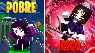 RICO VS POBRE DE UM ONI no Minecraft! *kimetsu no yaiba*