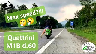 Test velocità massima #2 - Vespa 50 Special - On board 144 Quattrini M1B