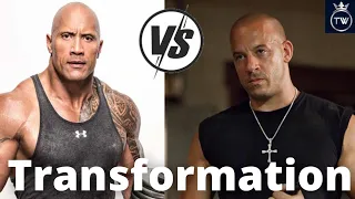 The Rock vs Vin Diesel Transformation 2021 | Who is better?