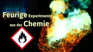 Feurige Experimente aus der Chemie - Explore Science 2021